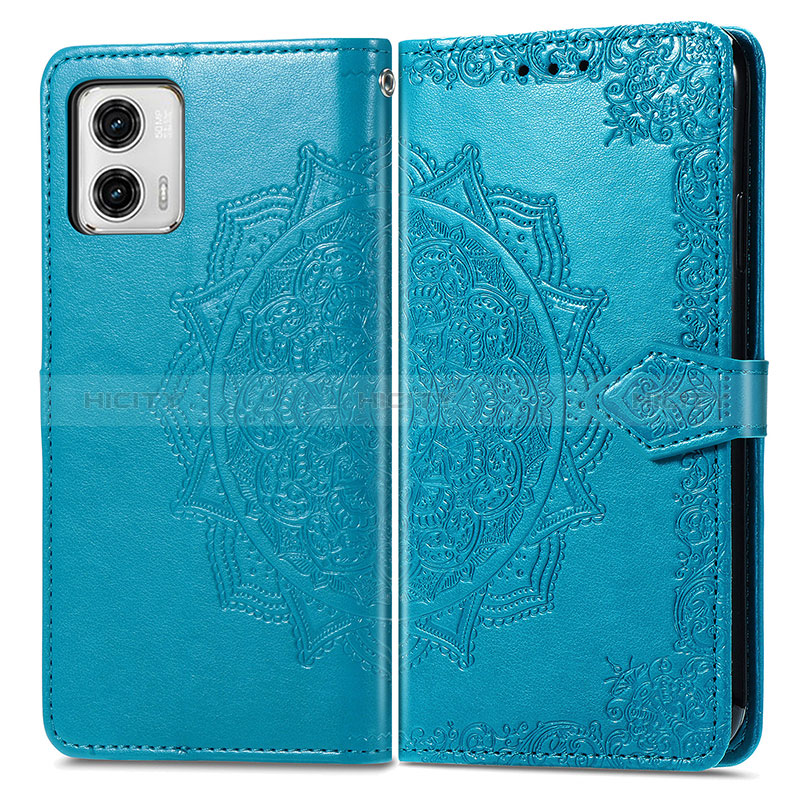 Coque Portefeuille Motif Fantaisie Livre Cuir Etui Clapet pour Motorola Moto G73 5G Plus