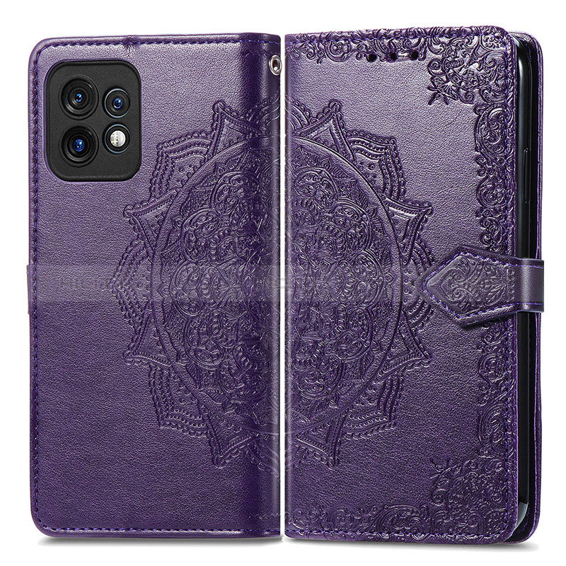 Coque Portefeuille Motif Fantaisie Livre Cuir Etui Clapet pour Motorola Moto X40 5G Plus