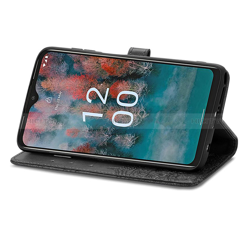 Coque Portefeuille Motif Fantaisie Livre Cuir Etui Clapet pour Nokia C12 Plus