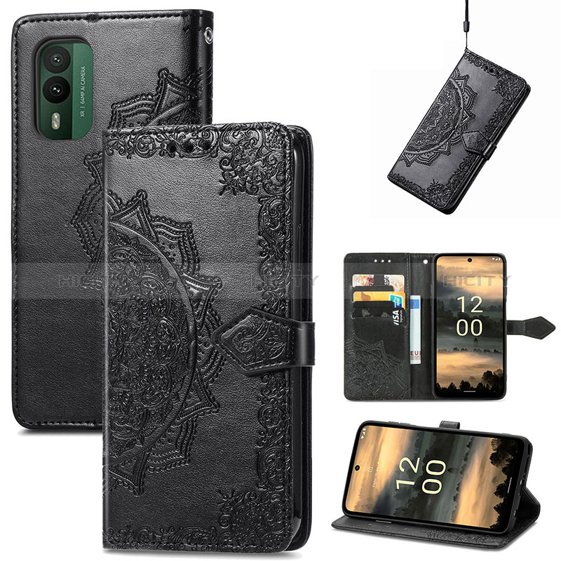 Coque Portefeuille Motif Fantaisie Livre Cuir Etui Clapet pour Nokia XR21 Plus