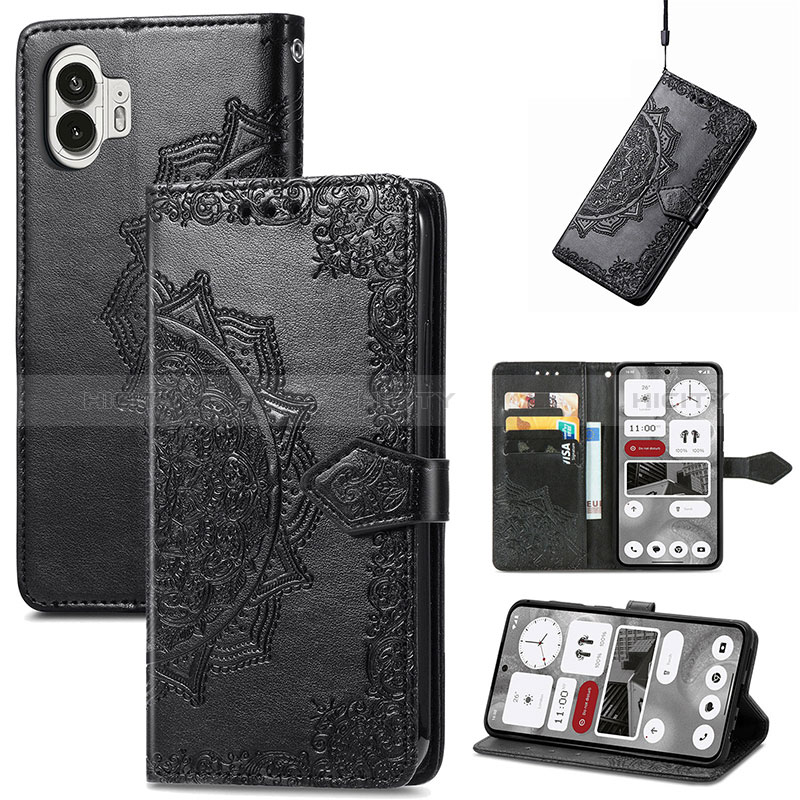 Coque Portefeuille Motif Fantaisie Livre Cuir Etui Clapet pour Nothing Phone 2 Plus