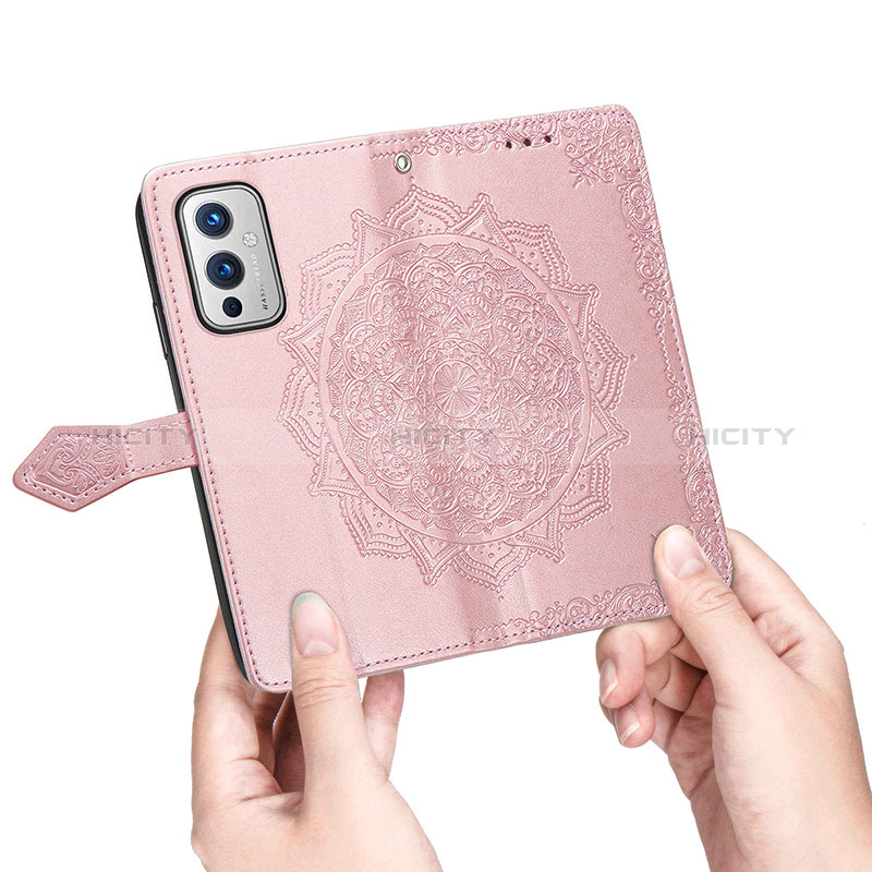 Coque Portefeuille Motif Fantaisie Livre Cuir Etui Clapet pour OnePlus 9 5G Plus