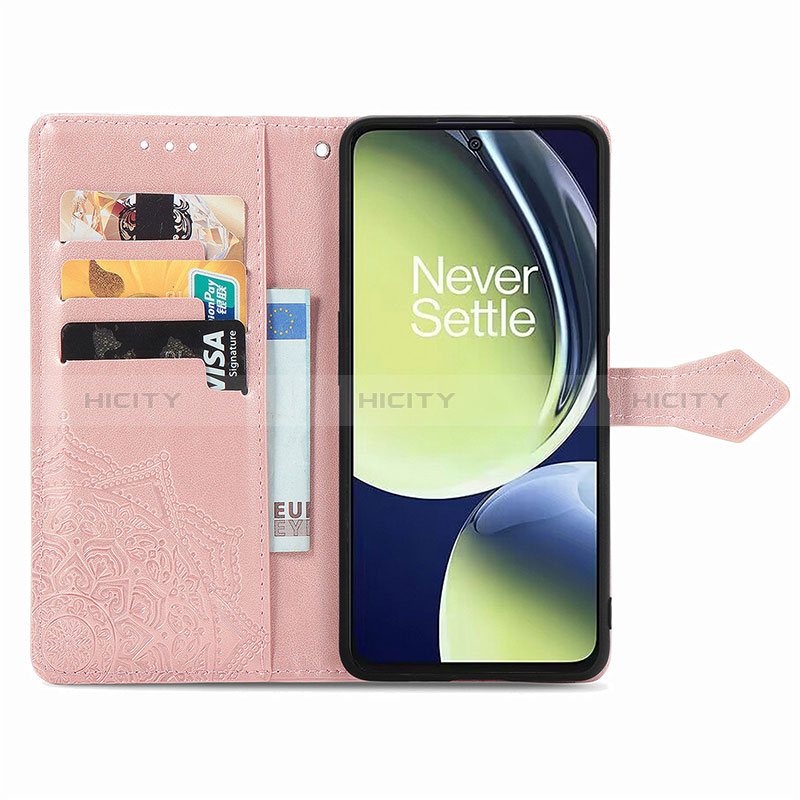 Coque Portefeuille Motif Fantaisie Livre Cuir Etui Clapet pour OnePlus Nord CE 3 5G Plus