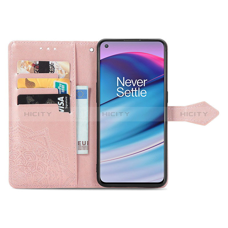 Coque Portefeuille Motif Fantaisie Livre Cuir Etui Clapet pour OnePlus Nord CE 5G Plus