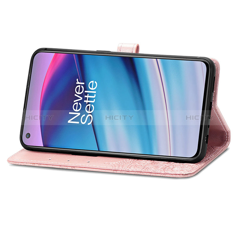 Coque Portefeuille Motif Fantaisie Livre Cuir Etui Clapet pour OnePlus Nord CE 5G Plus