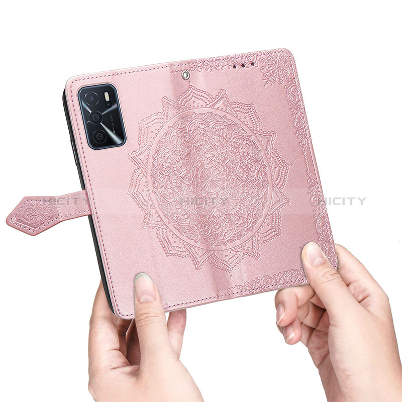 Coque Portefeuille Motif Fantaisie Livre Cuir Etui Clapet pour Oppo A16 Plus