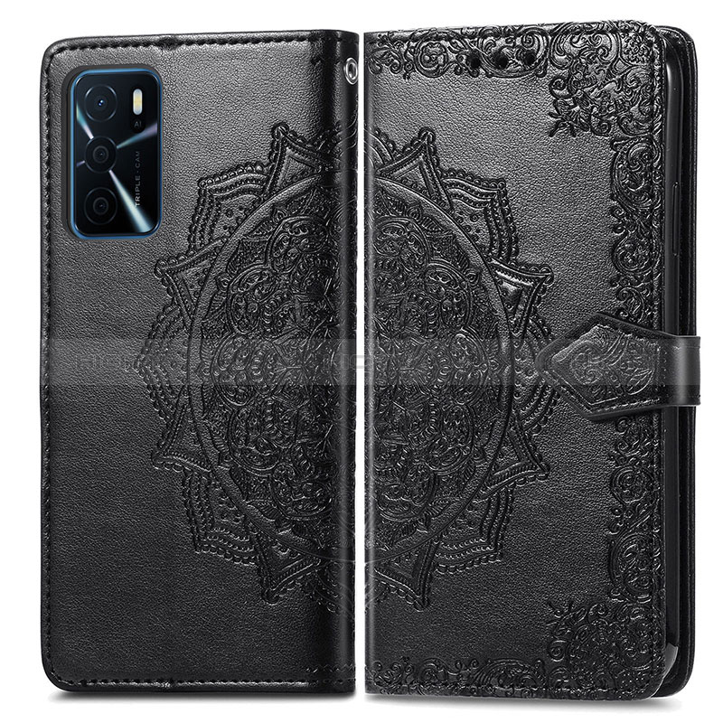 Coque Portefeuille Motif Fantaisie Livre Cuir Etui Clapet pour Oppo A16 Plus