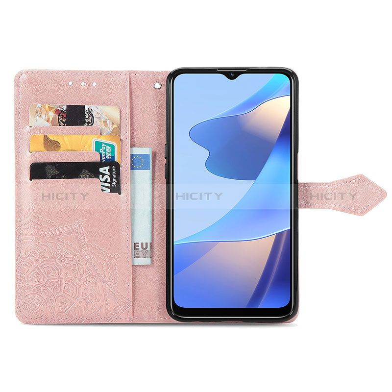 Coque Portefeuille Motif Fantaisie Livre Cuir Etui Clapet pour Oppo A16 Plus