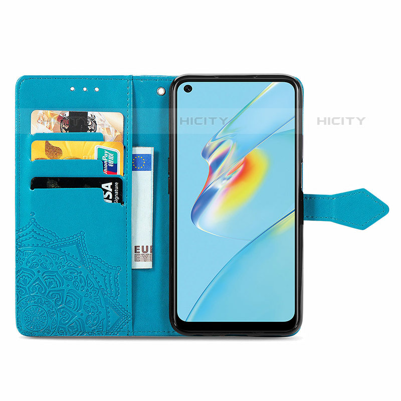 Coque Portefeuille Motif Fantaisie Livre Cuir Etui Clapet pour Oppo A54 4G Plus