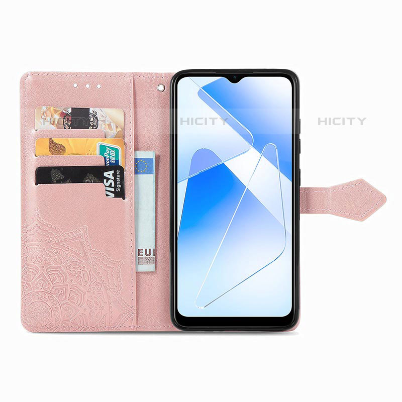 Coque Portefeuille Motif Fantaisie Livre Cuir Etui Clapet pour Oppo A55 5G Plus