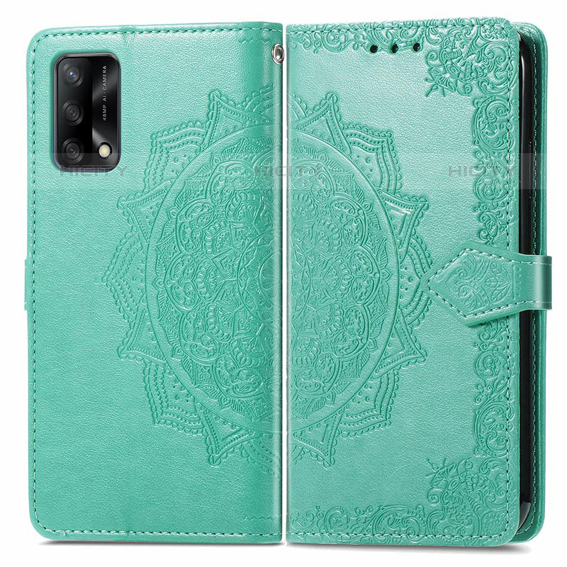 Coque Portefeuille Motif Fantaisie Livre Cuir Etui Clapet pour Oppo A74 4G Plus