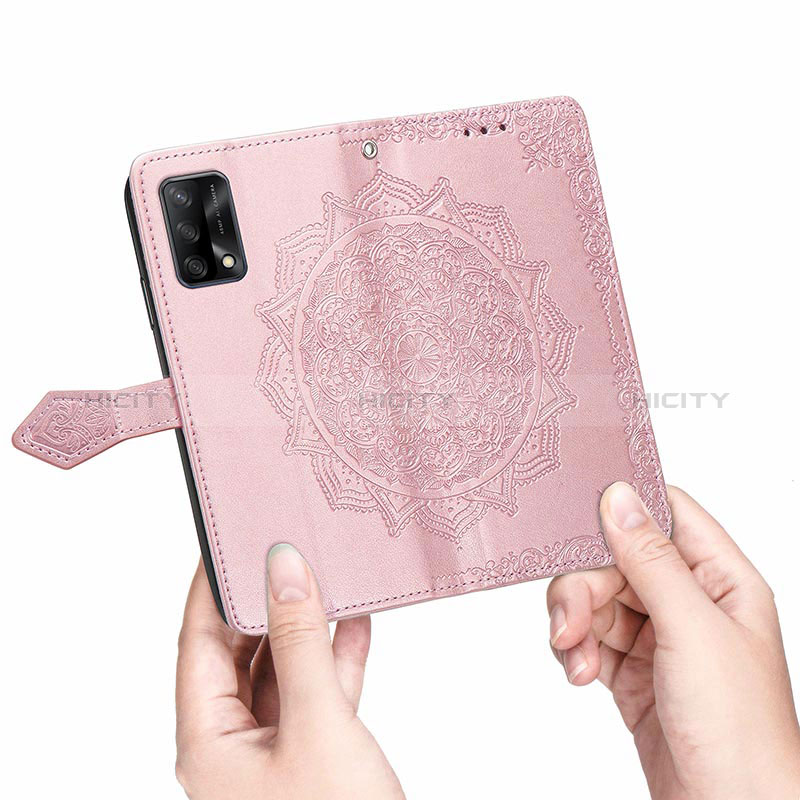 Coque Portefeuille Motif Fantaisie Livre Cuir Etui Clapet pour Oppo A95 4G Plus