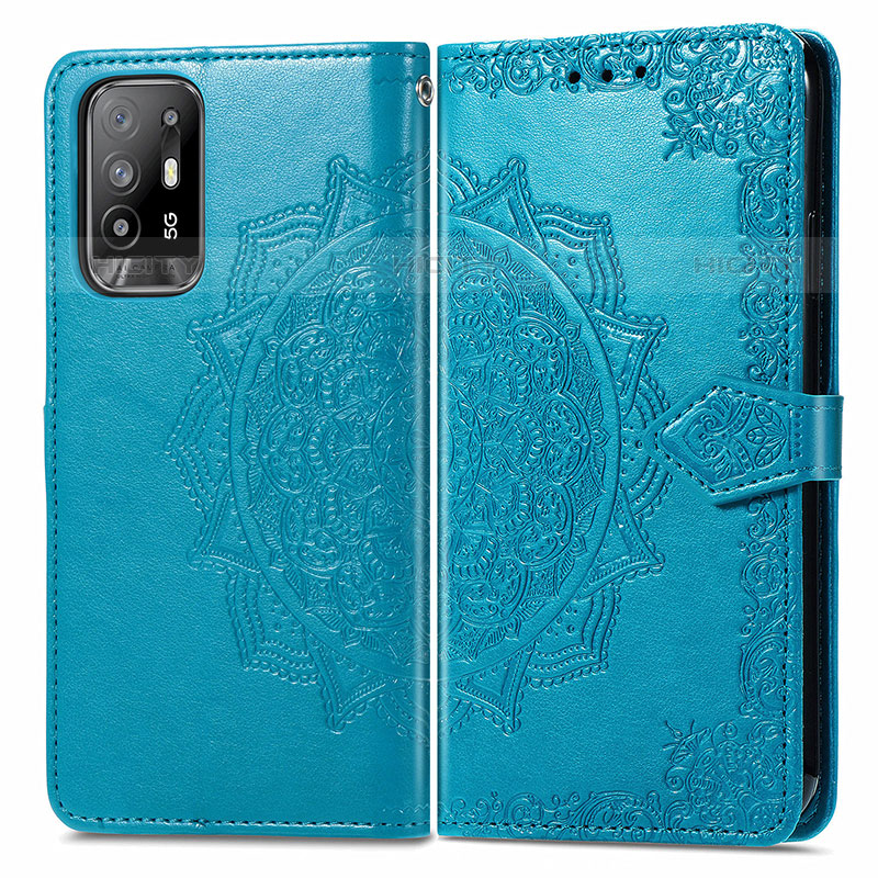 Coque Portefeuille Motif Fantaisie Livre Cuir Etui Clapet pour Oppo F19 Pro+ Plus 5G Plus