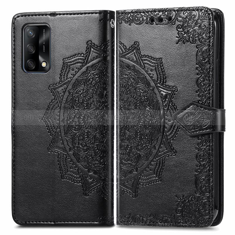 Coque Portefeuille Motif Fantaisie Livre Cuir Etui Clapet pour Oppo F19s Plus