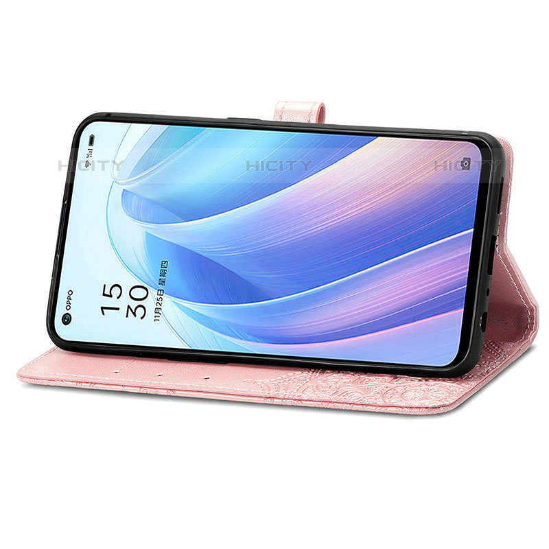 Coque Portefeuille Motif Fantaisie Livre Cuir Etui Clapet pour Oppo F21 Pro 4G Plus