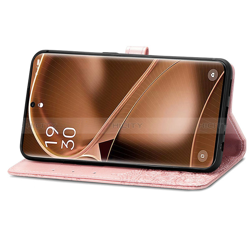 Coque Portefeuille Motif Fantaisie Livre Cuir Etui Clapet pour Oppo Find X6 5G Plus