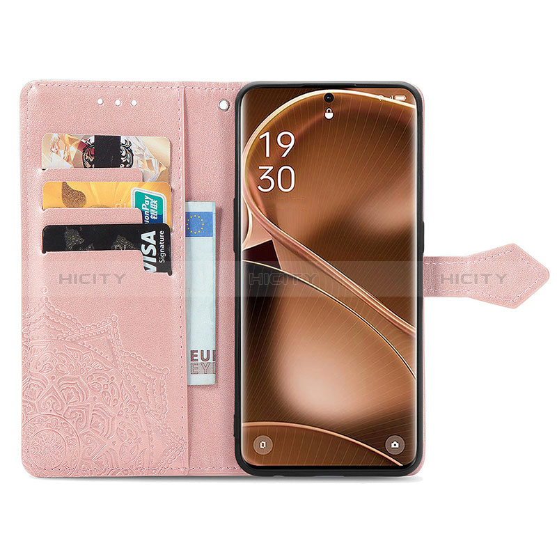 Coque Portefeuille Motif Fantaisie Livre Cuir Etui Clapet pour Oppo Find X6 5G Plus