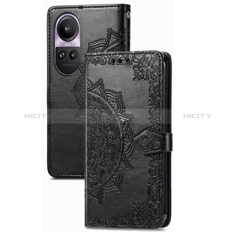 Coque Portefeuille Motif Fantaisie Livre Cuir Etui Clapet pour Oppo Reno10 5G Plus