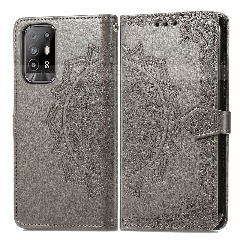 Coque Portefeuille Motif Fantaisie Livre Cuir Etui Clapet pour Oppo Reno5 Z 5G Plus