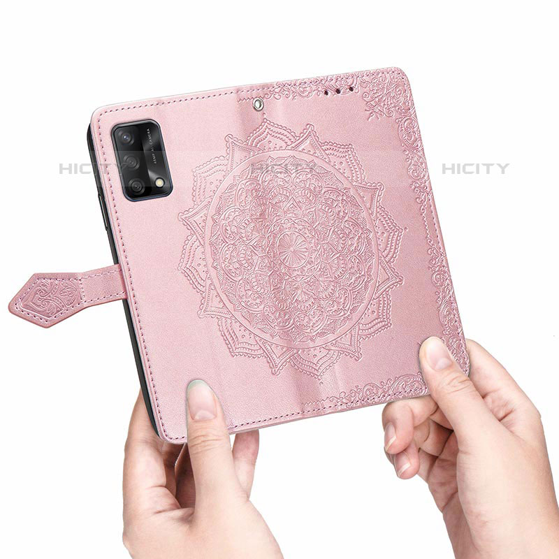 Coque Portefeuille Motif Fantaisie Livre Cuir Etui Clapet pour Oppo Reno6 Lite Plus