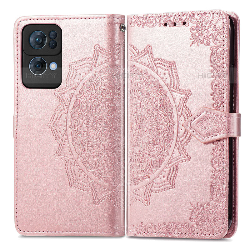 Coque Portefeuille Motif Fantaisie Livre Cuir Etui Clapet pour Oppo Reno7 Pro 5G Plus