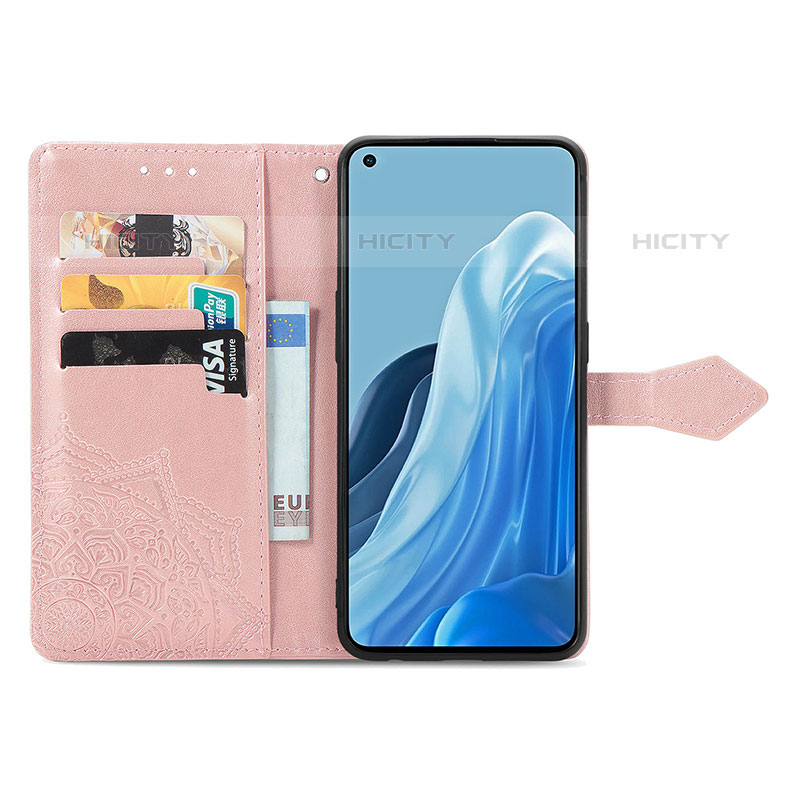 Coque Portefeuille Motif Fantaisie Livre Cuir Etui Clapet pour Oppo Reno7 Pro 5G Plus