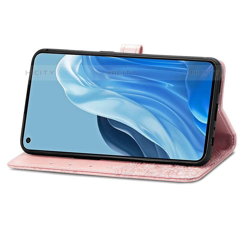 Coque Portefeuille Motif Fantaisie Livre Cuir Etui Clapet pour Oppo Reno7 Pro 5G Plus