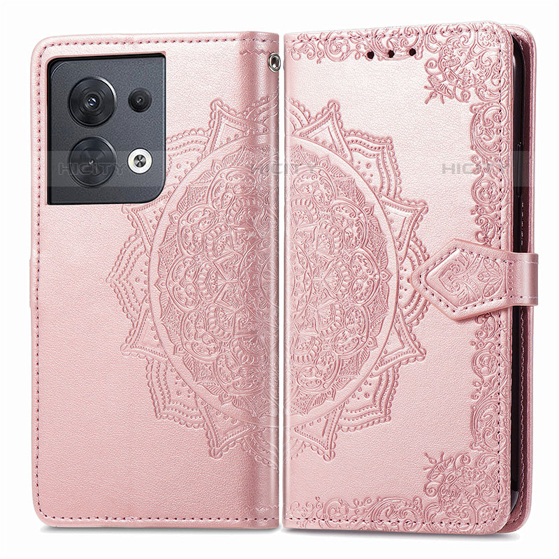 Coque Portefeuille Motif Fantaisie Livre Cuir Etui Clapet pour Oppo Reno8 5G Plus