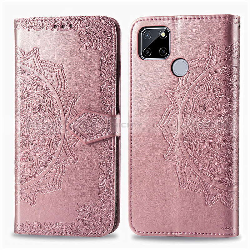 Coque Portefeuille Motif Fantaisie Livre Cuir Etui Clapet pour Realme 7i RMX2193 Plus