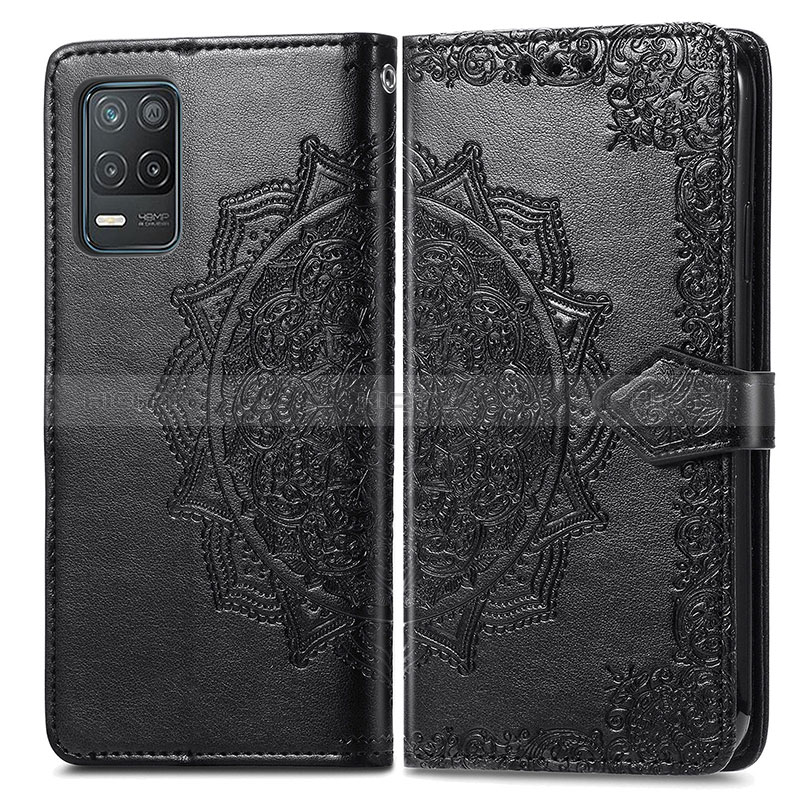 Coque Portefeuille Motif Fantaisie Livre Cuir Etui Clapet pour Realme 8 5G Plus