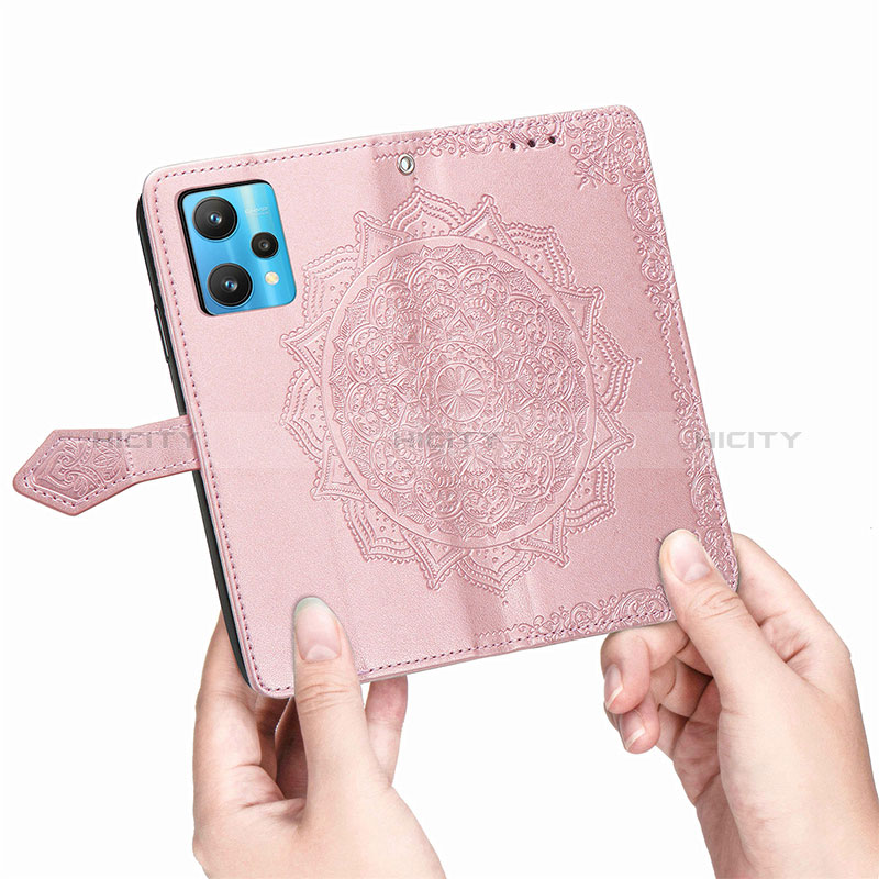 Coque Portefeuille Motif Fantaisie Livre Cuir Etui Clapet pour Realme 9 4G Plus