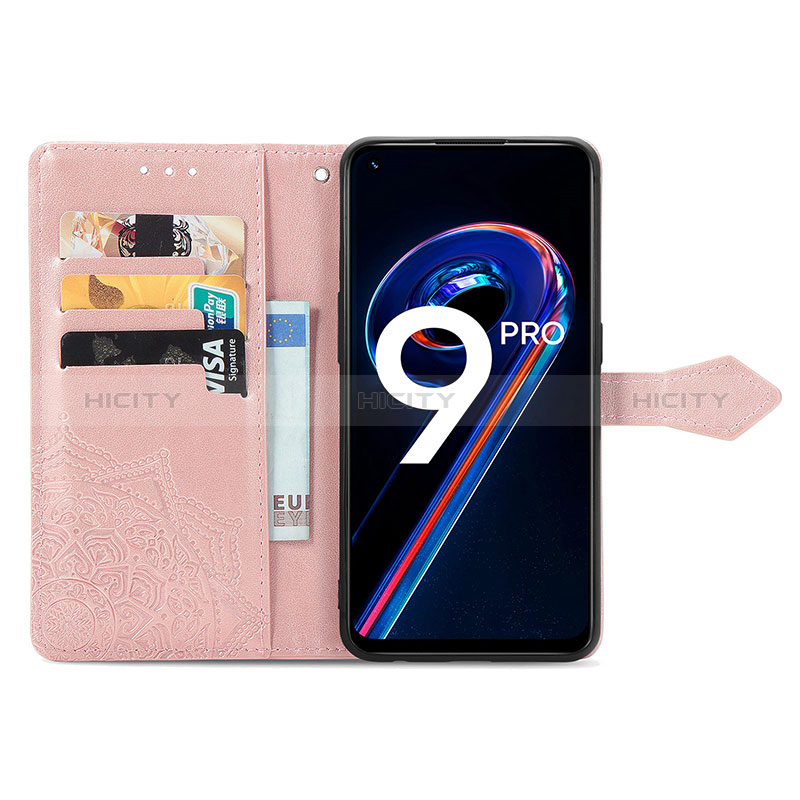 Coque Portefeuille Motif Fantaisie Livre Cuir Etui Clapet pour Realme 9 5G Plus