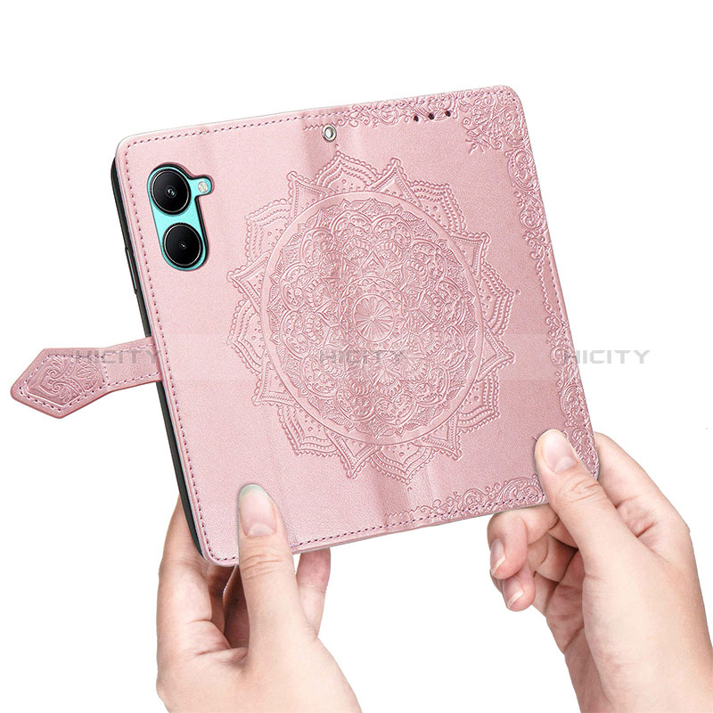 Coque Portefeuille Motif Fantaisie Livre Cuir Etui Clapet pour Realme C33 (2023) Plus