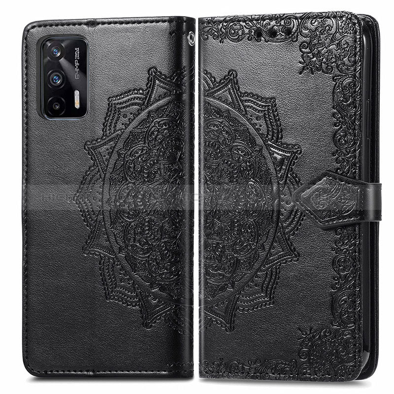 Coque Portefeuille Motif Fantaisie Livre Cuir Etui Clapet pour Realme GT 5G Plus