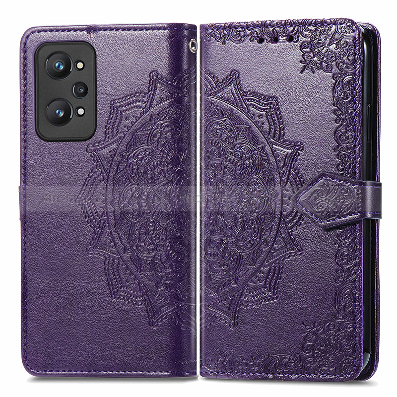 Coque Portefeuille Motif Fantaisie Livre Cuir Etui Clapet pour Realme GT Neo2 5G Plus