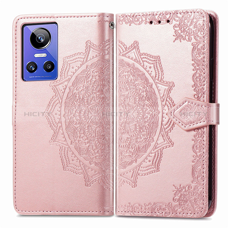 Coque Portefeuille Motif Fantaisie Livre Cuir Etui Clapet pour Realme GT Neo3 5G Plus