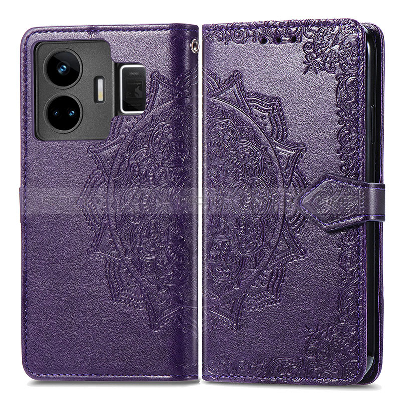 Coque Portefeuille Motif Fantaisie Livre Cuir Etui Clapet pour Realme GT Neo5 240W 5G Plus