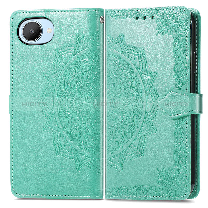 Coque Portefeuille Motif Fantaisie Livre Cuir Etui Clapet pour Realme Narzo 50i Prime Plus