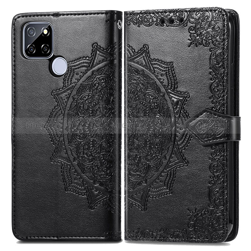 Coque Portefeuille Motif Fantaisie Livre Cuir Etui Clapet pour Realme V3 5G Plus