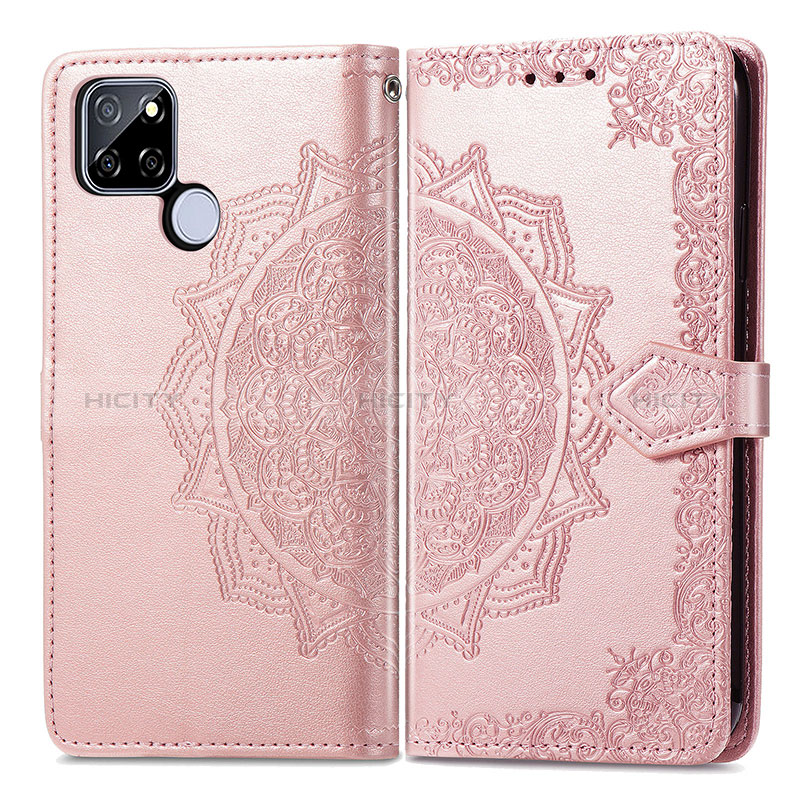 Coque Portefeuille Motif Fantaisie Livre Cuir Etui Clapet pour Realme V3 5G Plus