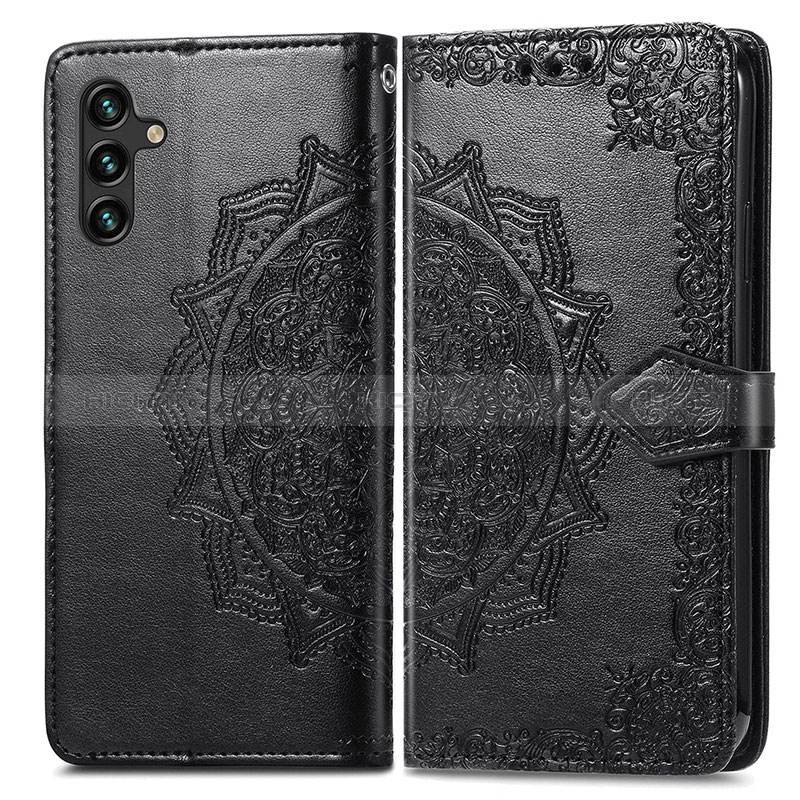 Coque Portefeuille Motif Fantaisie Livre Cuir Etui Clapet pour Samsung Galaxy A04s Plus