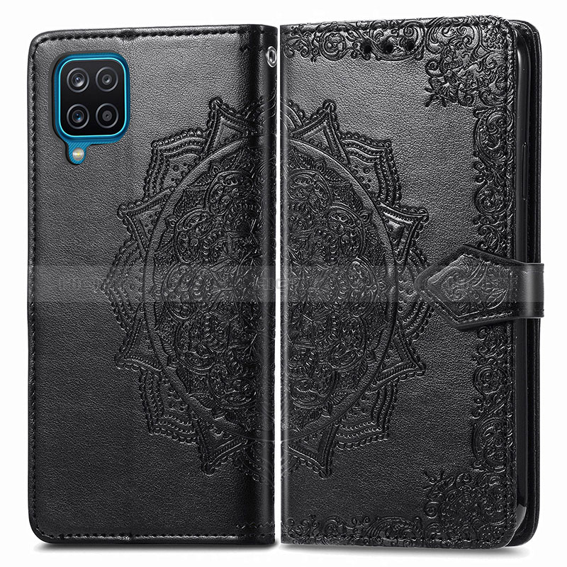 Coque Portefeuille Motif Fantaisie Livre Cuir Etui Clapet pour Samsung Galaxy A12 5G Plus