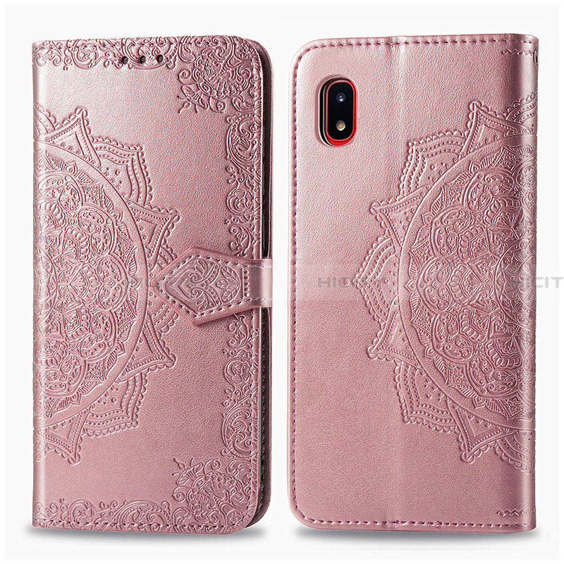 Coque Portefeuille Motif Fantaisie Livre Cuir Etui Clapet pour Samsung Galaxy A20 SC-02M SCV46 Plus