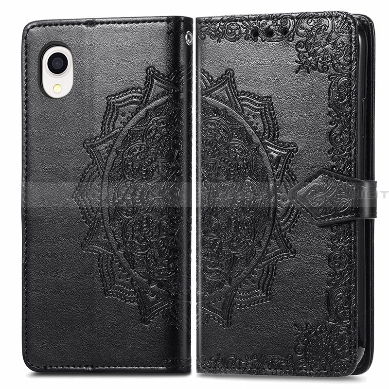 Coque Portefeuille Motif Fantaisie Livre Cuir Etui Clapet pour Samsung Galaxy A22 5G SC-56B Plus