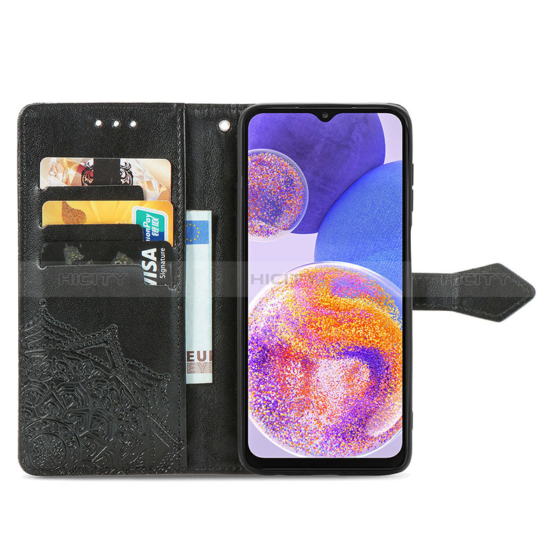 Coque Portefeuille Motif Fantaisie Livre Cuir Etui Clapet pour Samsung Galaxy A23 5G Plus