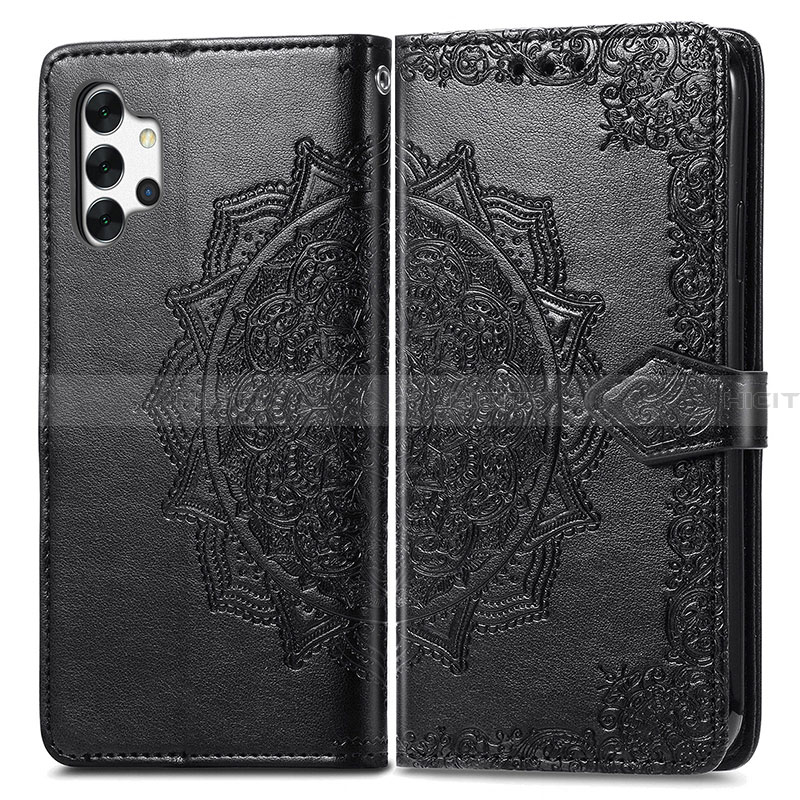 Coque Portefeuille Motif Fantaisie Livre Cuir Etui Clapet pour Samsung Galaxy A32 4G Plus