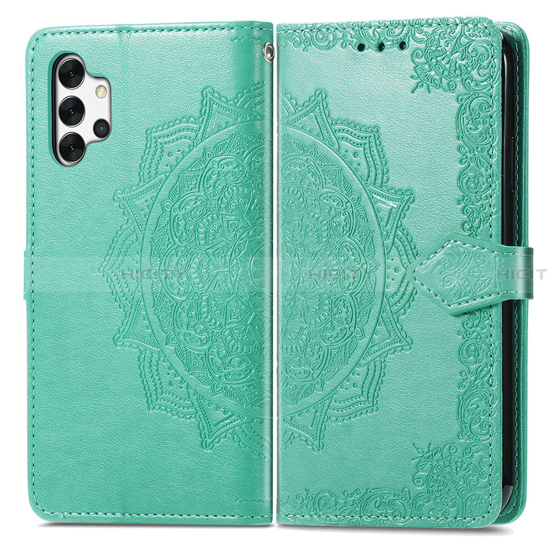 Coque Portefeuille Motif Fantaisie Livre Cuir Etui Clapet pour Samsung Galaxy A32 4G Plus