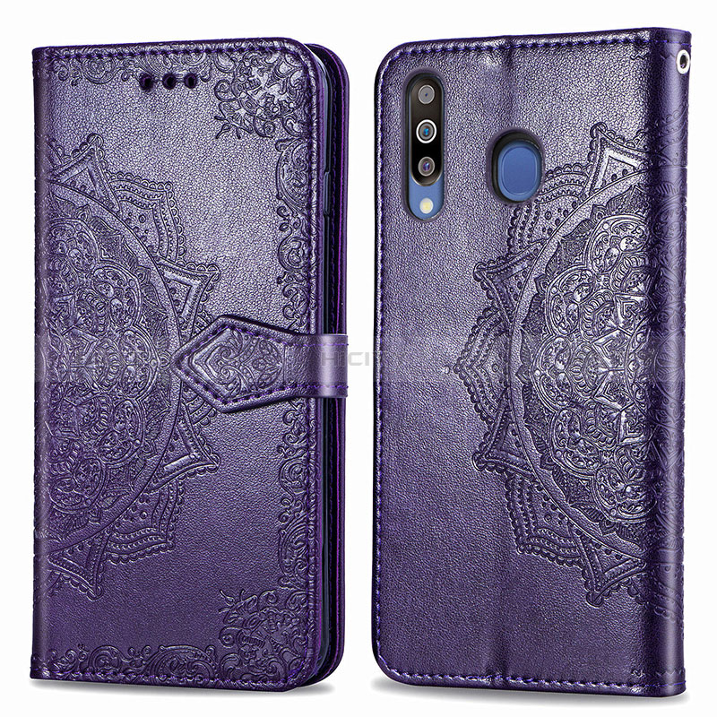 Coque Portefeuille Motif Fantaisie Livre Cuir Etui Clapet pour Samsung Galaxy A40s Plus