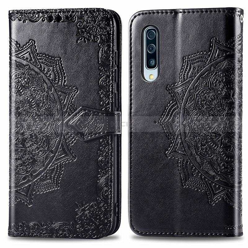 Coque Portefeuille Motif Fantaisie Livre Cuir Etui Clapet pour Samsung Galaxy A50 Plus