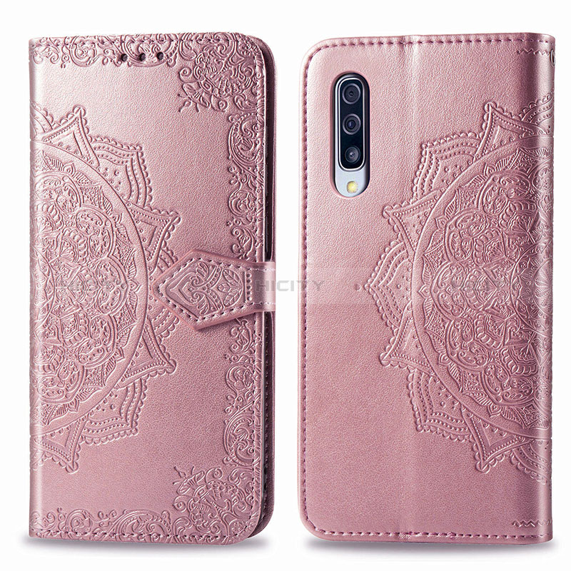 Coque Portefeuille Motif Fantaisie Livre Cuir Etui Clapet pour Samsung Galaxy A50S Plus